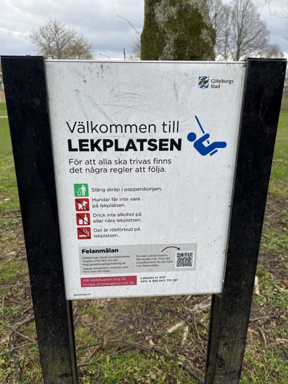 some words on lekplatsen